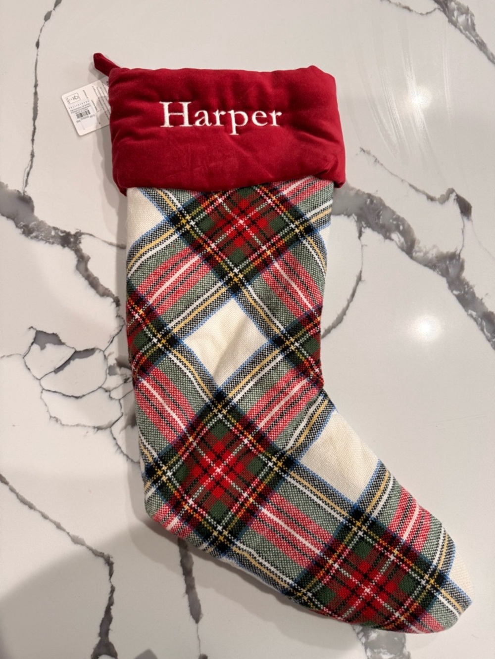 NWT “Harper” Pottery Barn Stocking